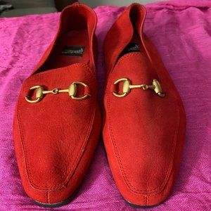 Size 81/2 Red Whats What Flats